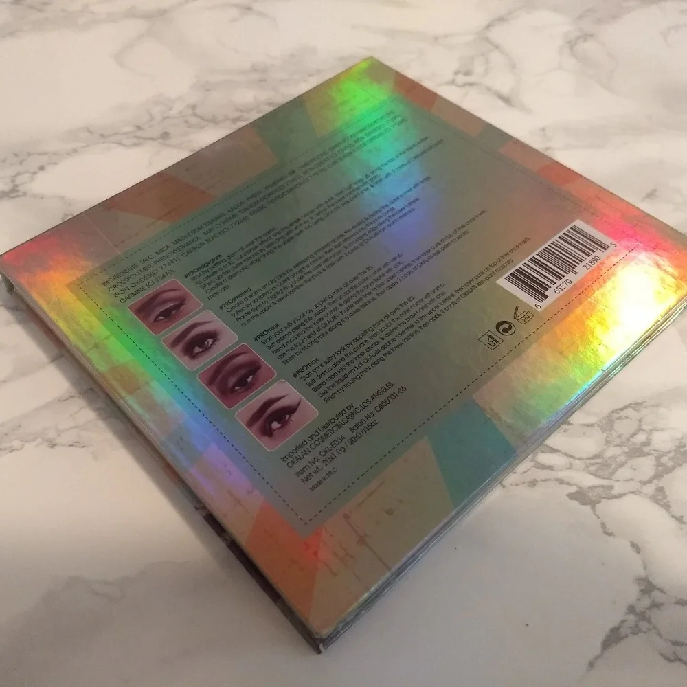 New Oaklan Neutral to Warm Eyeshadow Palette — Multi-Tone Matte & Shimmer